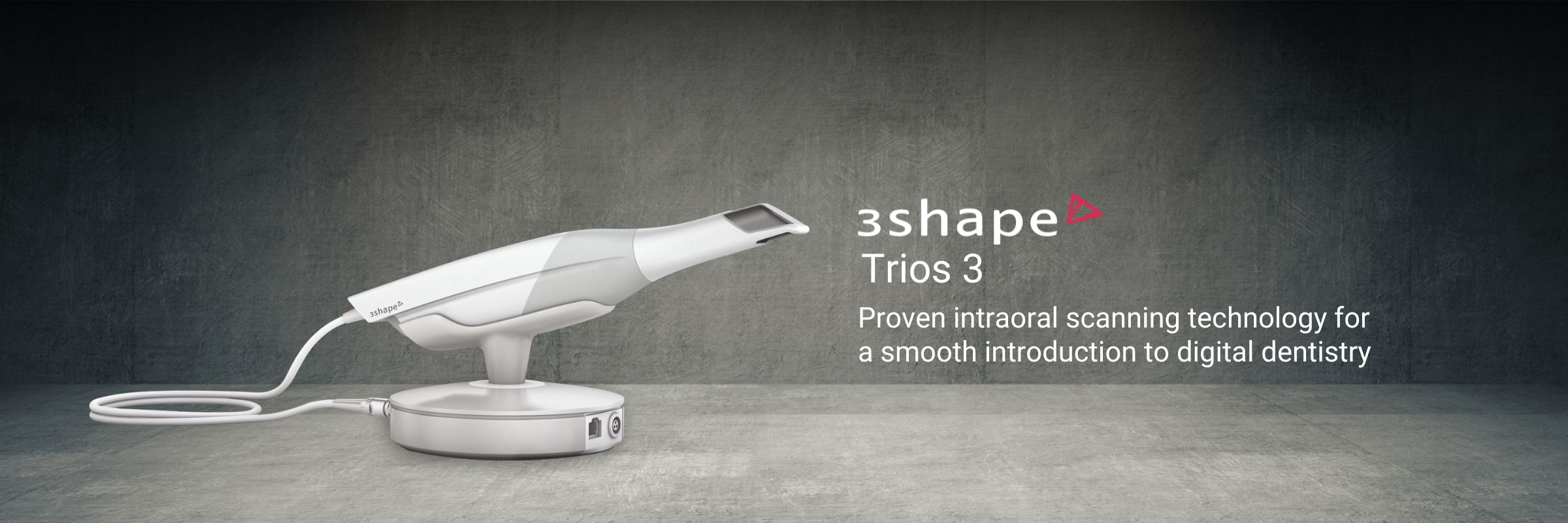 Trios 3 Intraoral Scanner Product Banner