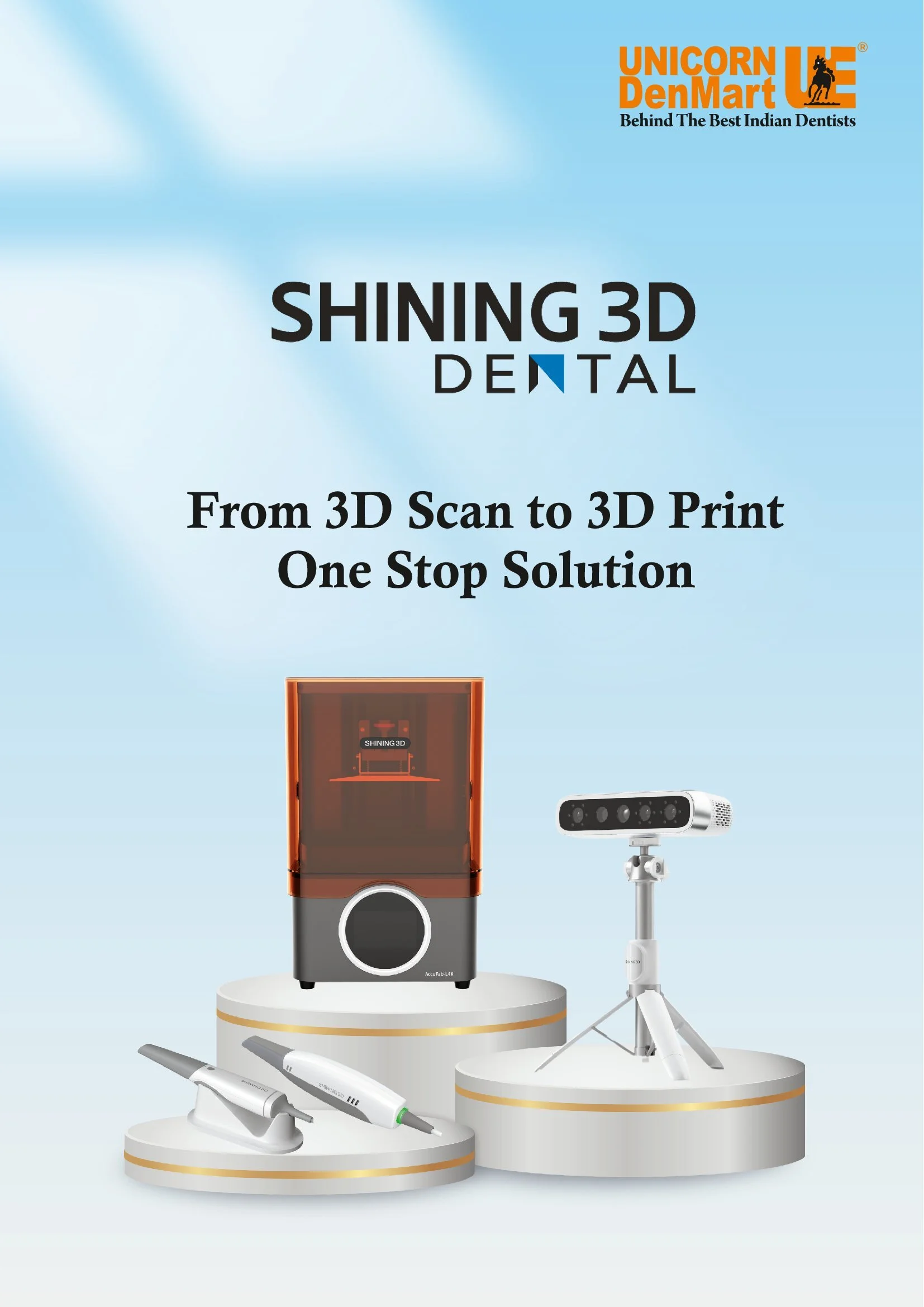 Shining 3D CAD CAM Catalogue Front Page