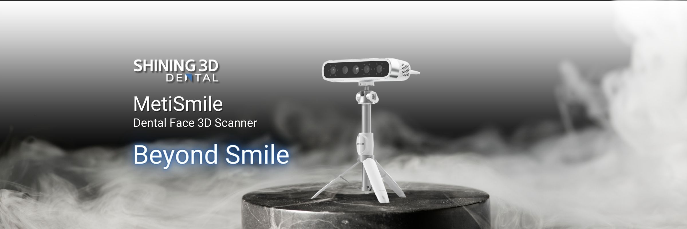 Shinning 3D MetiSmile Dental Face 3D Scanner Product Page Banner