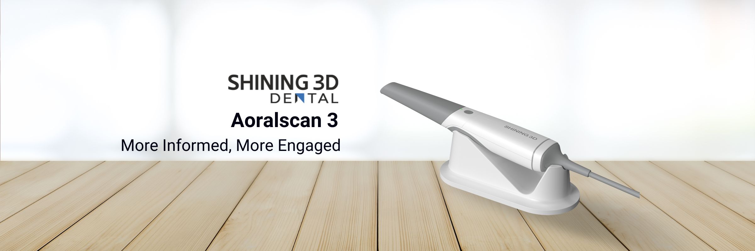 Shinning 3D Aoralscan 3 Product Page Banner