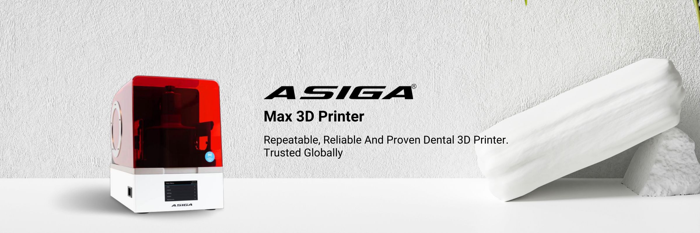 Asiga Max 3D Printer Banner Image