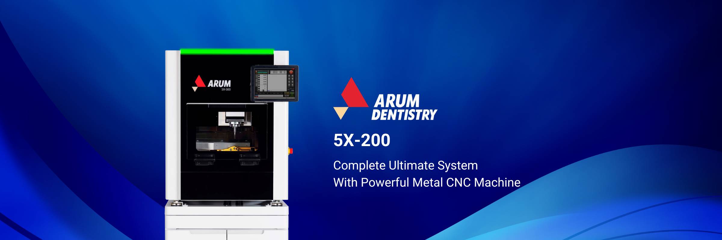 Arum 5x-200 Dental Milling Machine Product Page Image