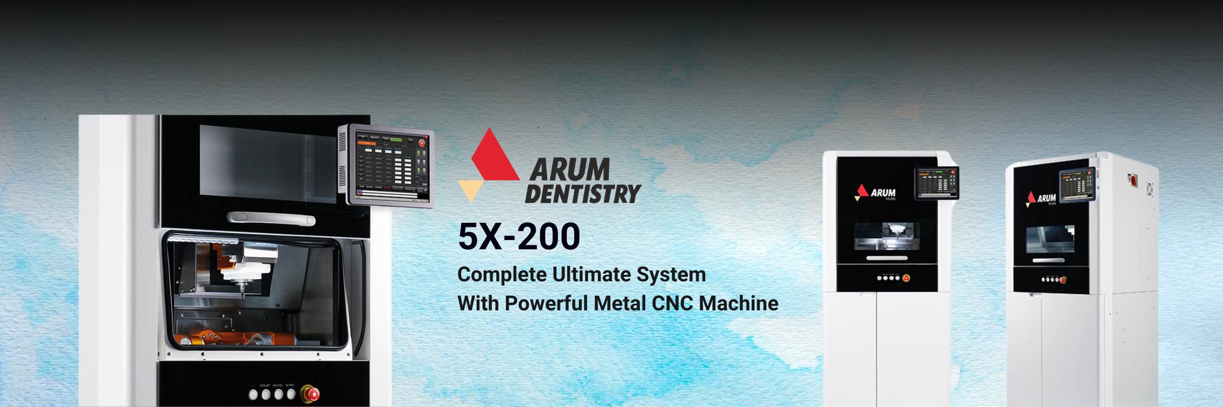 Arum 5X-200 Milling Machine Product Banner