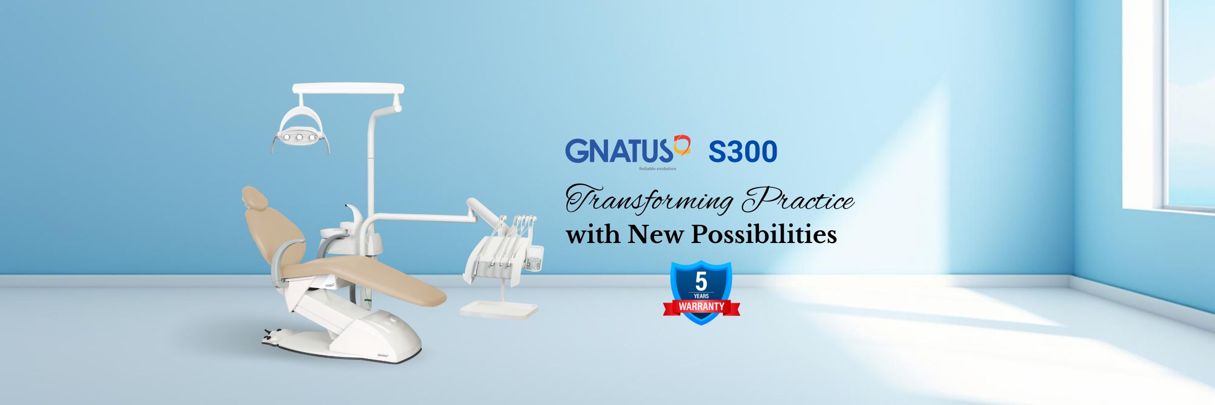 Gnatus S 300 Dental Chair Product Page Banner