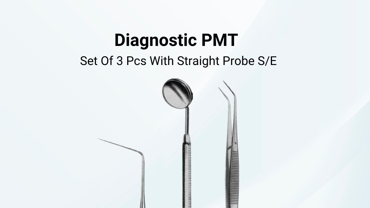 Diagnostic PMT Set Of 3 Pcs With Straight Probe S/E
