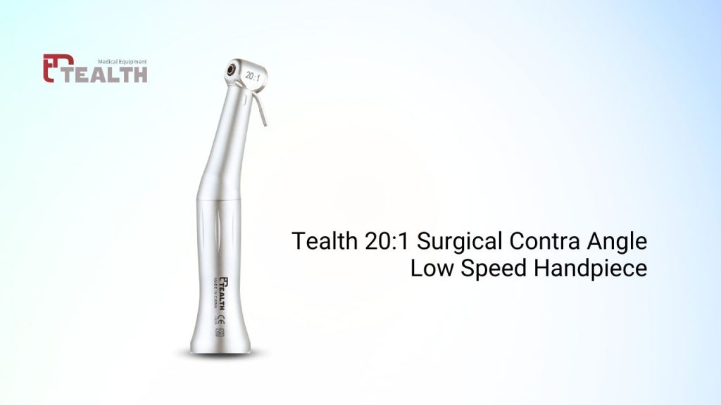 Tealth 20:1 Surgical Contra Angle Low Speed Handpiece