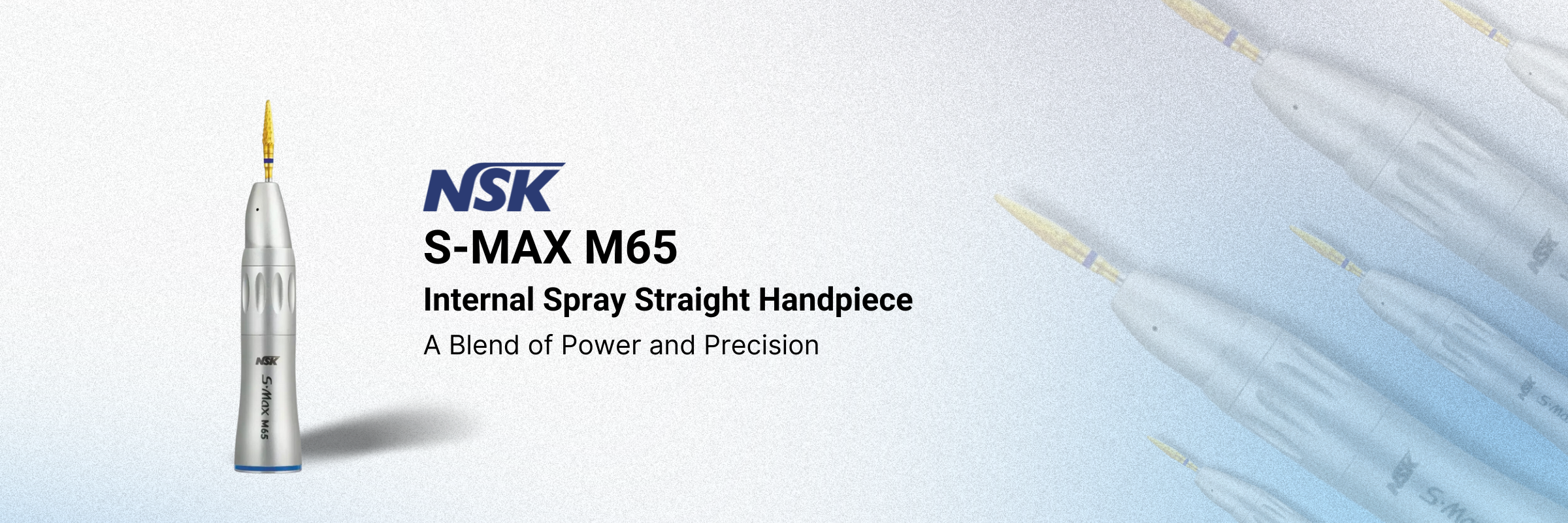 NSK S-Max M65 Internal Spray Straight Handpiece