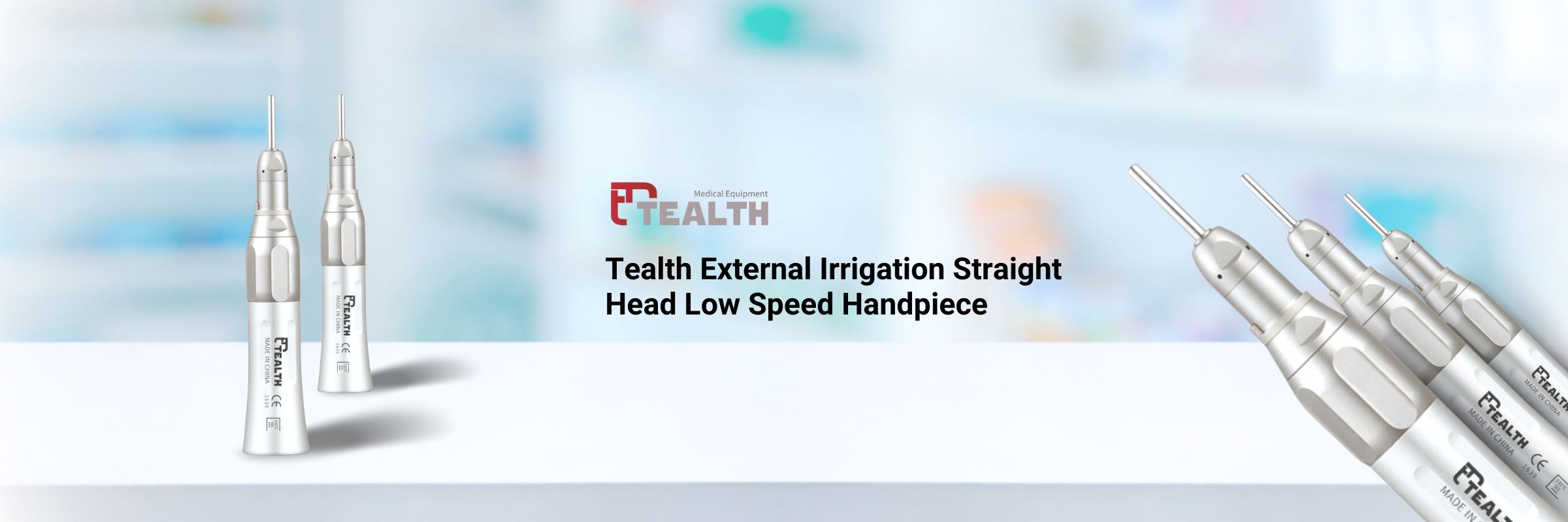 Tealth External Irrigation Straight Head Low Speed Handpiece
