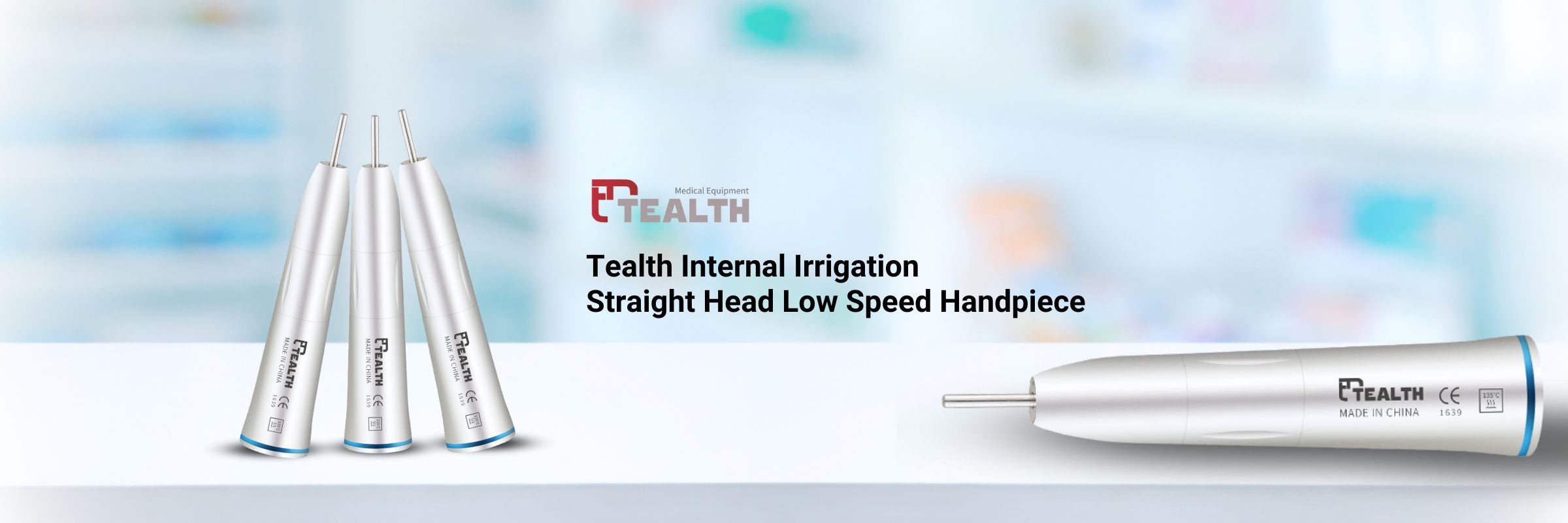 Tealth Internal Irrigation Straight Head Low Speed Handpiece