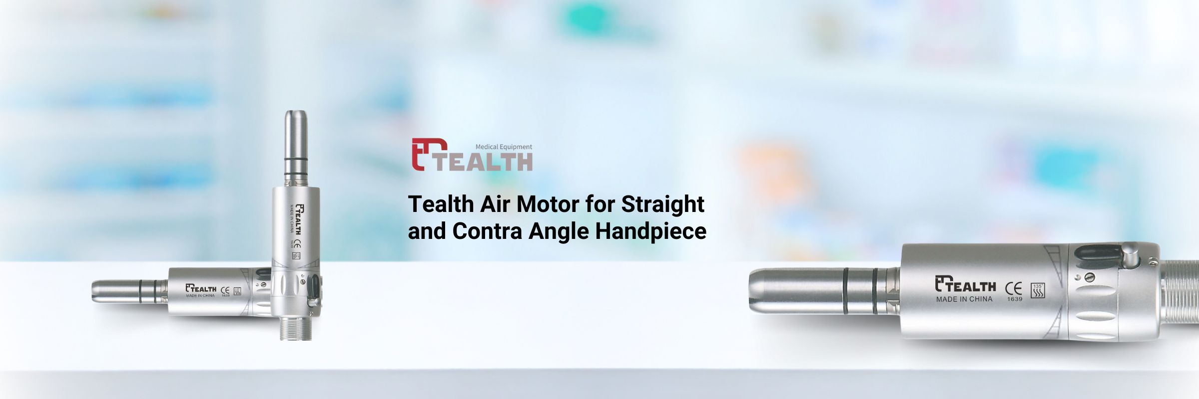 Tealth Air Motor for Straight and Contra Angle Handpiece