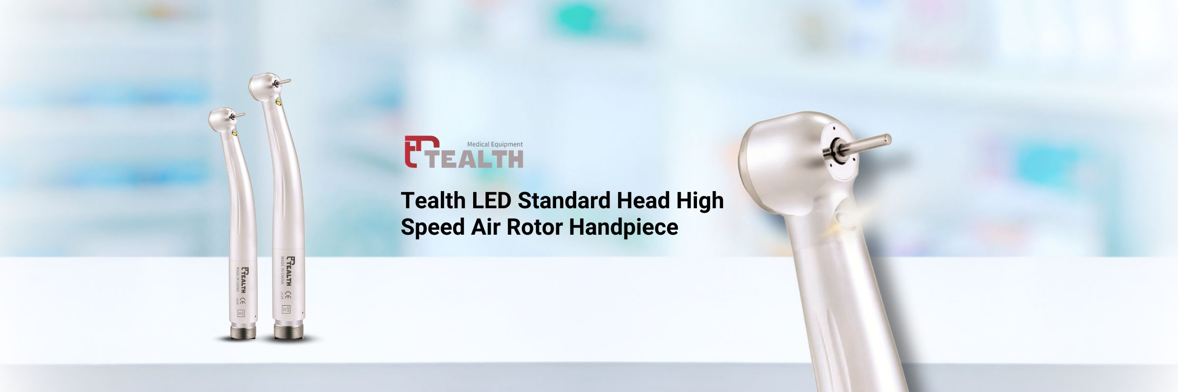 Tealth LED Standard Head High Speed Air Rotor Handpiece