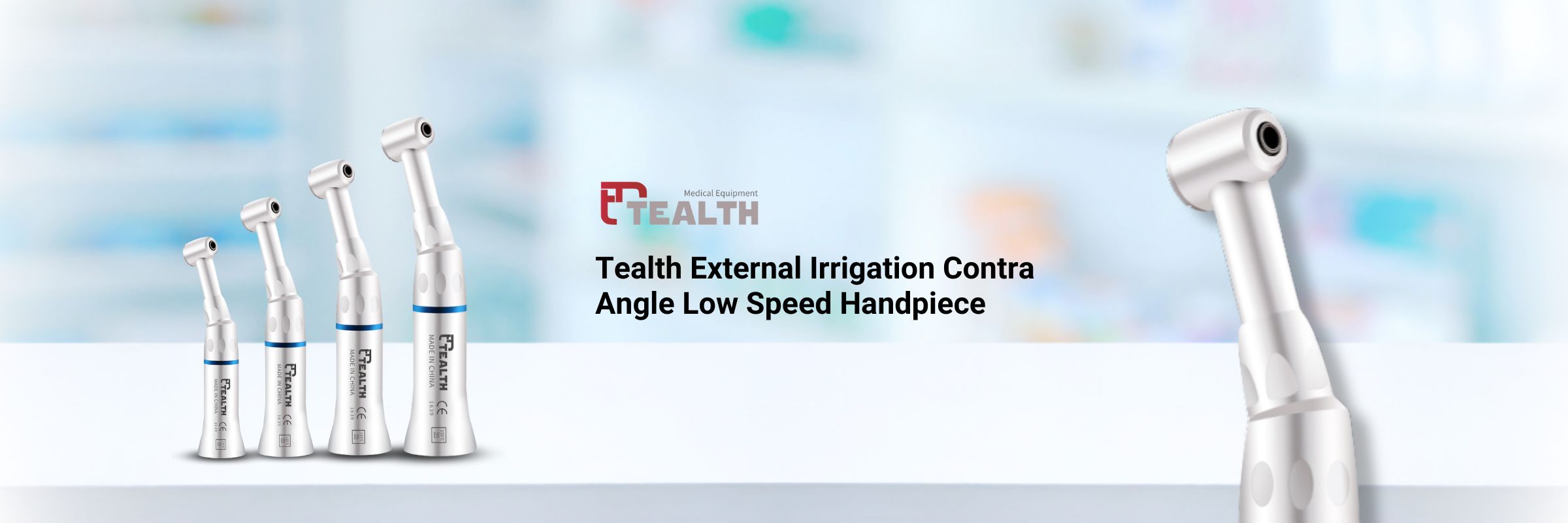 Tealth External Irrigation Contra Angle Low Speed Handpiece
