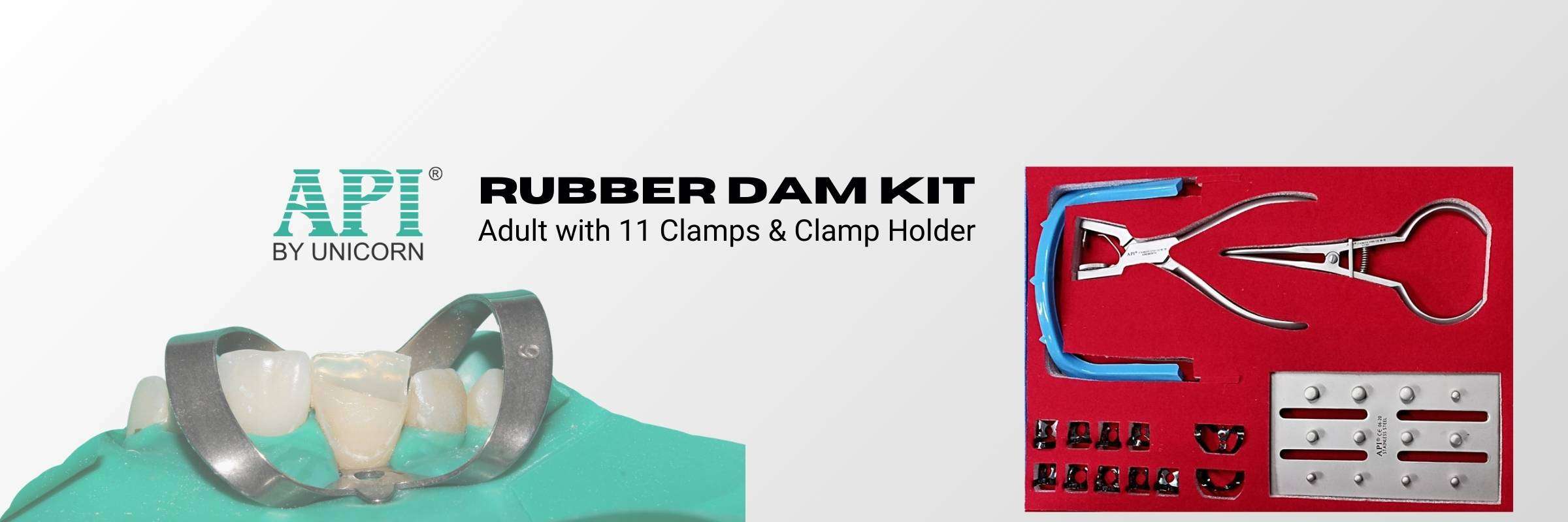 API adult rubber dam kit